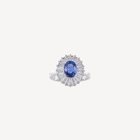 Bague Gaia en or blanc sertie de diamants – Maison Paillard
