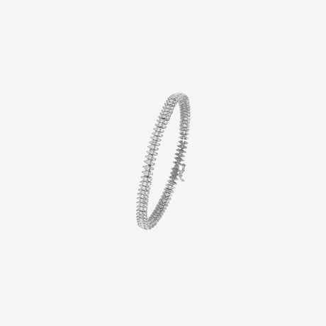 Bracelet Lyana en or blanc serti de diamants – Maison Paillard