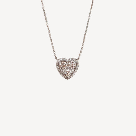 Collier Nelya en or blanc serti de diamants – Maison Paillard