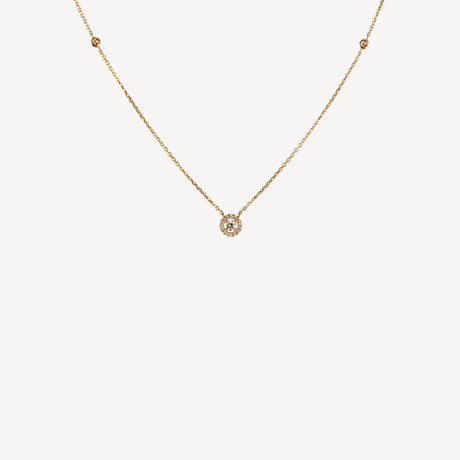 Collier Bonnie en or jaune serti de diamants – Maison Paillard