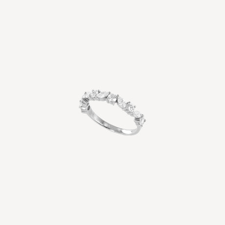 Alliance Bluema en or blanc sertie de diamants – Maison Paillard