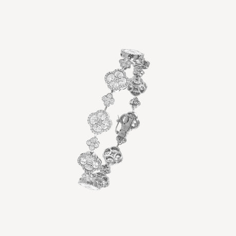 Bracelet Moon en or blanc serti de diamants – Maison Paillard