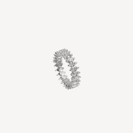 Alliance Taille Marquise 3cts03 en or blanc sertie de diamants – Maison Paillard