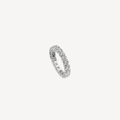 Alliance Taille Brillant 4 Griffes 2cts10 en or blanc sertie de diamants – Maison Paillard