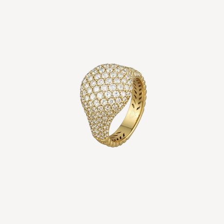 Bague Elite en or rose et or jaune sertie de diamants – Maison Paillard
