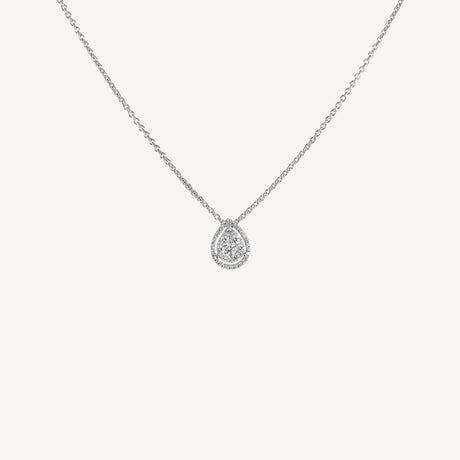 Collier Charly en or blanc serti de diamants – Maison Paillard