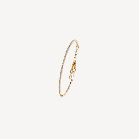 Bracelet Melina en or rose serti de diamants – Maison Paillard