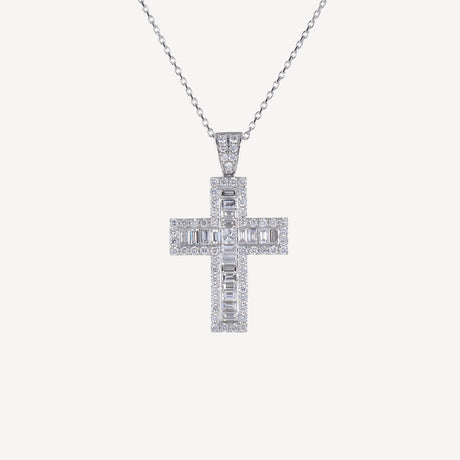 Collier Victor en or blanc serti de diamants – Maison Paillard