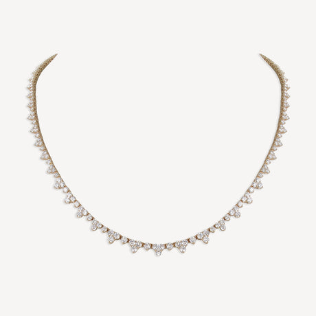 Collier Giorgia en or rose serti de diamants – Maison Paillard