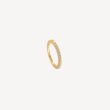 Alliance Livia en or jaune sertie de diamants – Maison Paillard