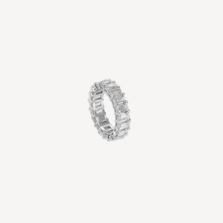 Alliance Olivia 7cts25 en or blanc sertie de diamants – Maison Paillard
