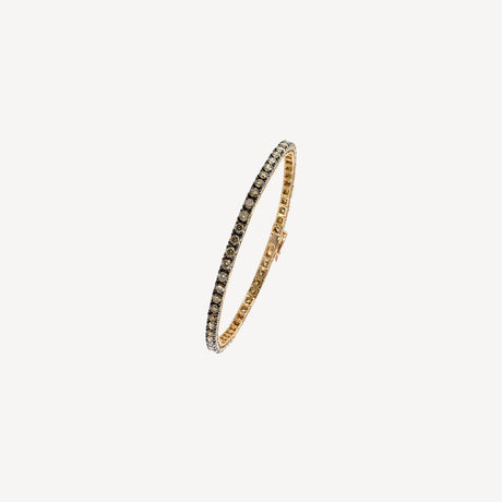 Bracelet Amber en or jaune serti de diamants – Maison Paillard