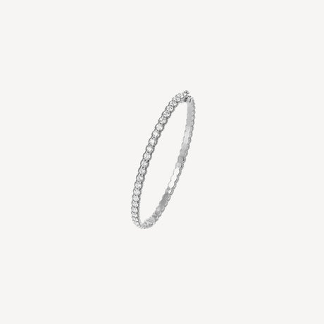 Bracelet Inca en or blanc serti de diamants – Maison Paillard