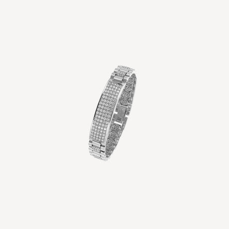 Bracelet Lord en or blanc serti de diamants – Maison Paillard