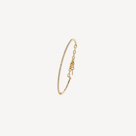 Bracelet Melina en or jaune serti de diamants – Maison Paillard
