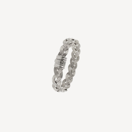 Bracelet Tresse en or blanc – Maison Paillard