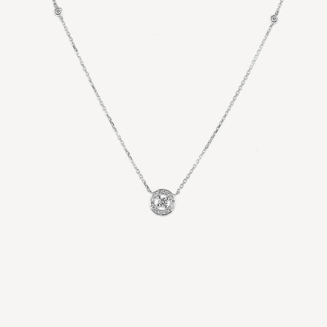 Collier Bonnie en or blanc serti de diamants – Maison Paillard