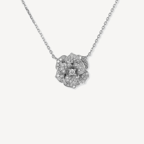 Collier Florence en or blanc serti de diamants – Maison Paillard