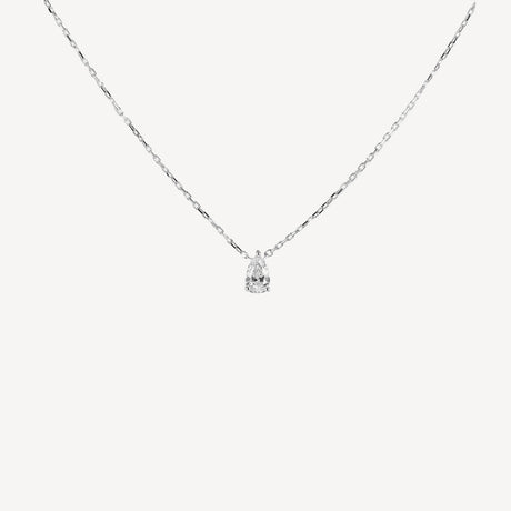 Collier Kim en or blanc serti de diamants – Maison Paillard