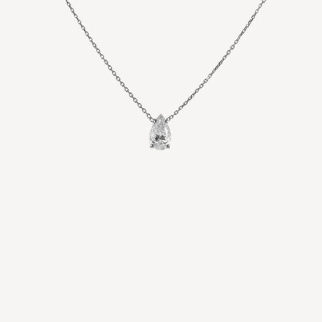 Collier Pure en or blanc serti de diamants – Maison Paillard