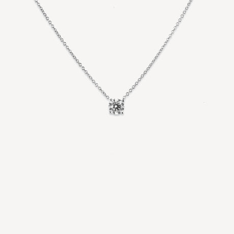 Collier Pure Brillant en or blanc serti de diamants – Maison Paillard