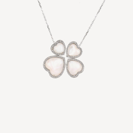 Collier Sweety en or blanc serti de diamants – Maison Paillard