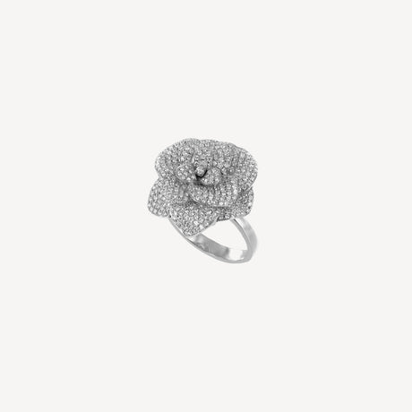 Bague Florence en or blanc sertie de diamants – Maison Paillard