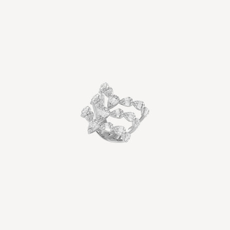 Bague Laury en or blanc sertie de diamants – Maison Paillard